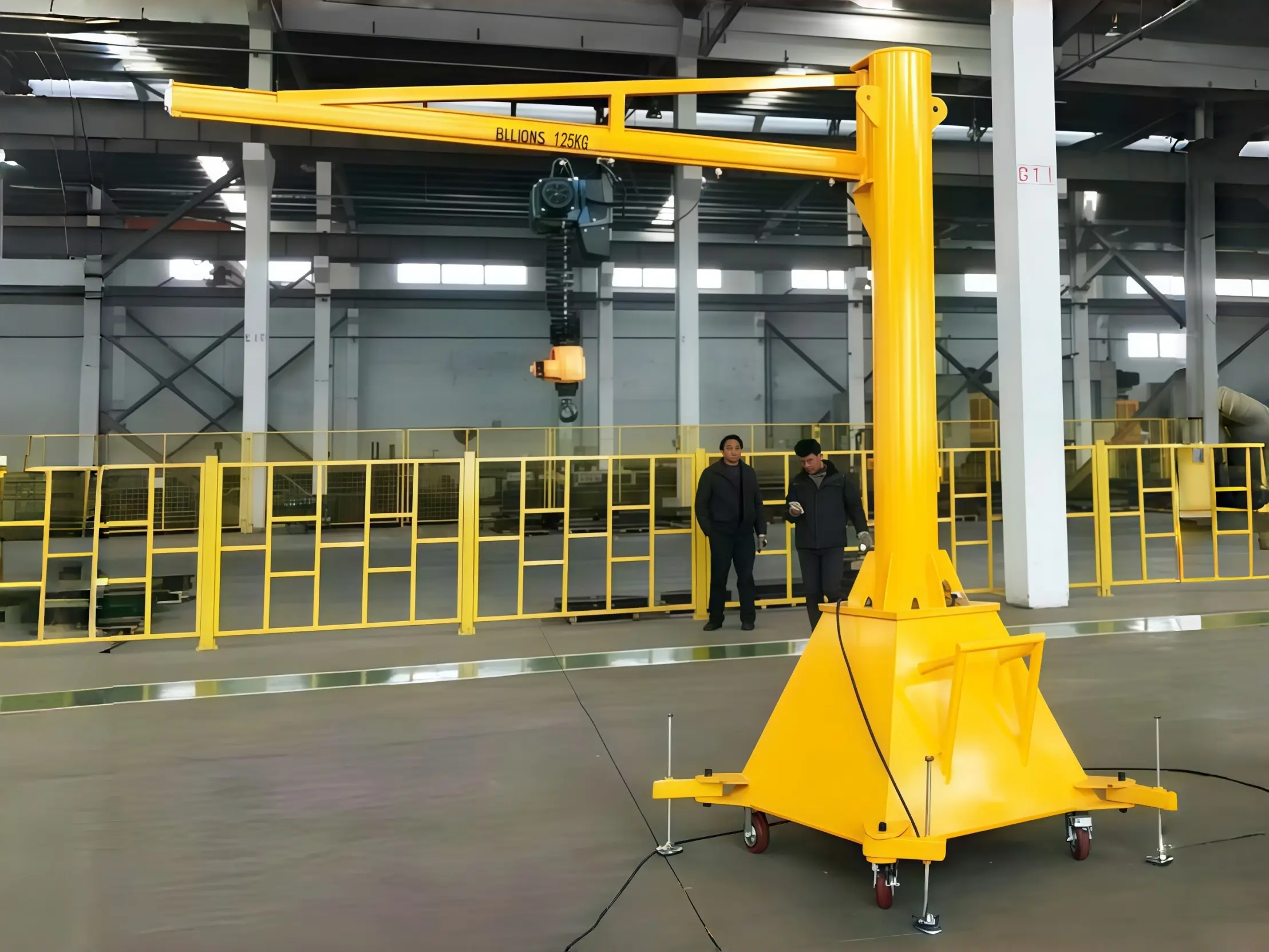 Movable Column Jib Cranes customized industrial handling solution